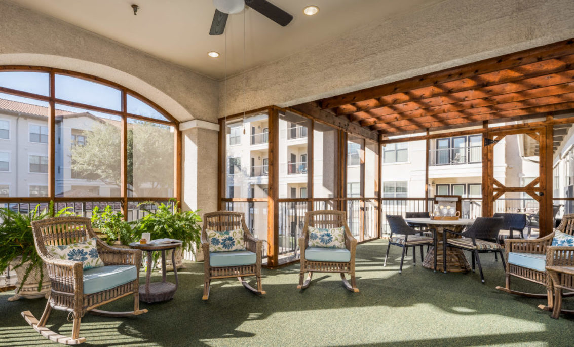 Apartment Building Renovation Senior Living